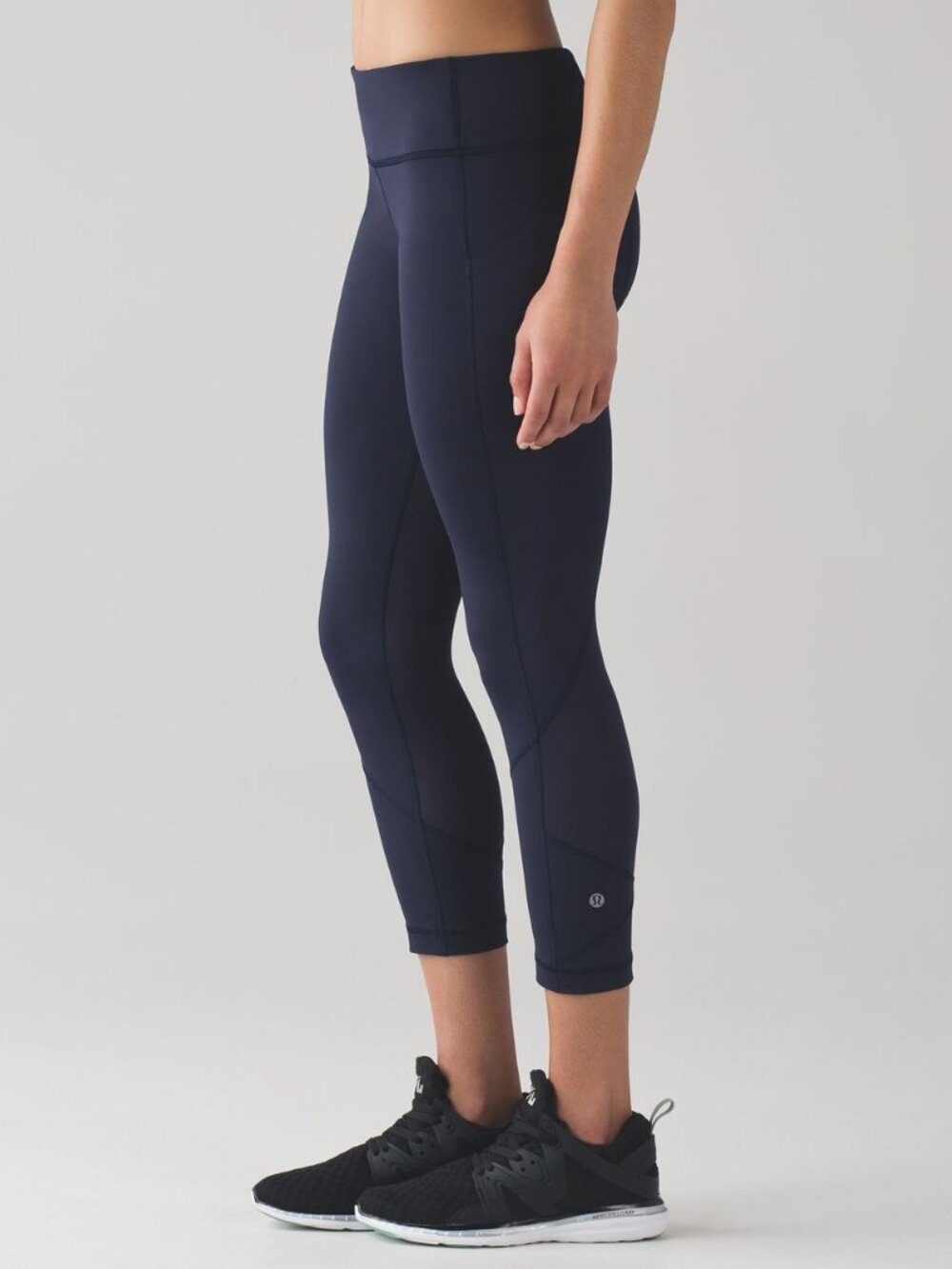 Women's Lululemon Pace Rival Crop *22" Midnight Navy Size 4